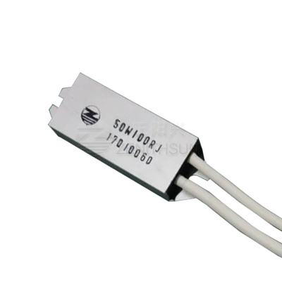 ZENITHSUNの動的ブレーキがかかる抵抗器IP20のアルミニウム包装された50w 巻線抵抗器