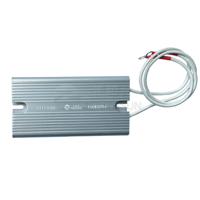 100W30R極めて薄い動的ブレーキがかかる抵抗器アルミニウムは収容した